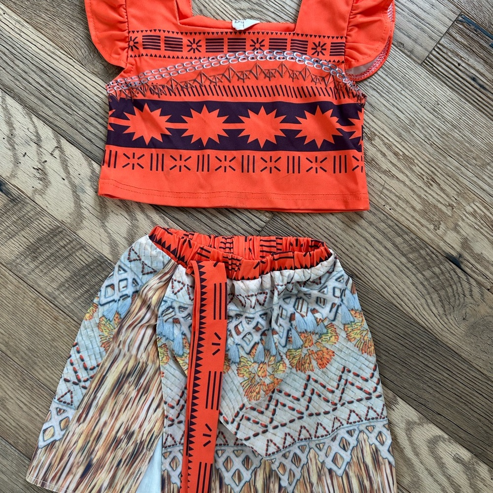 Moana outfit 2/3 yo